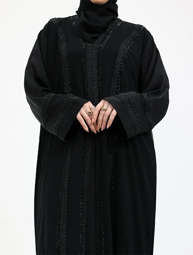 Black Noora Abaya